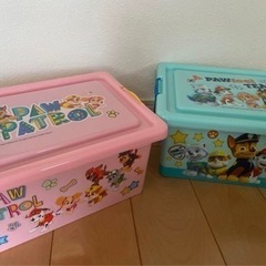 パウパトロール コンテナ 収納ボックス