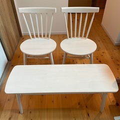 ニトリ椅子ベンチ