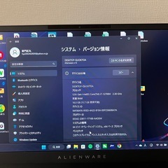 ジャンル品　!!  dell Alienware  x14の画像