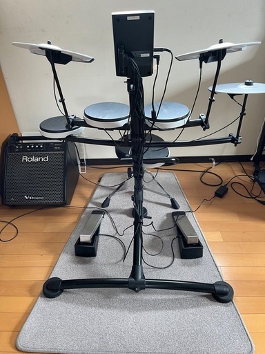 Roland電子ドラム V-Drums Kit TD-1K アンプ付き