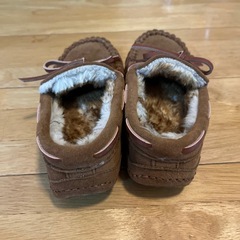 モコモコ靴　16cmの画像