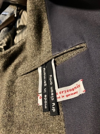 【美品】FRANK LEDER テーラードジャケット ドイツ製