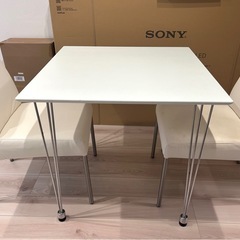 ダイニングテーブルセット2人用⭐︎ホワイト