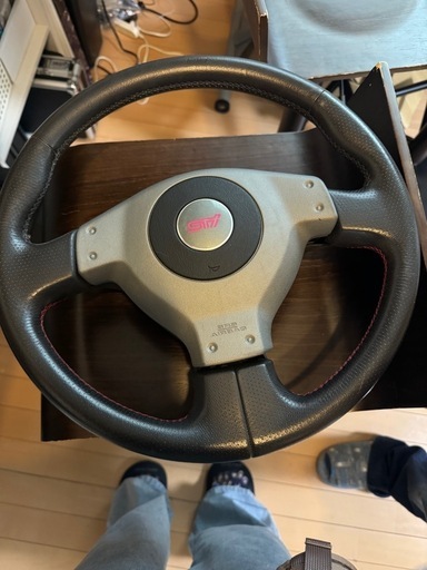 スバル　インプレッサ　純正ステアリング