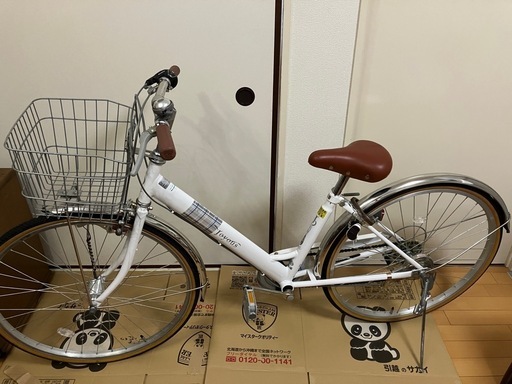 自転車26インチ小学生女子向けギア付き