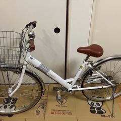 自転車26インチ小学生女子向けギア付き