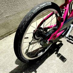 ルイガノ 子供 キッズ 自転車 18インチ ピンク (K18LITE CHERRY PINK)の画像
