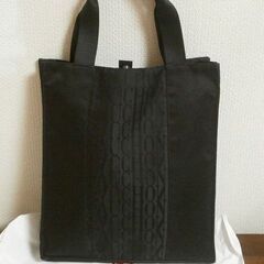  ◆フォション FAUCHON ハンドバッグ 中古品 ブラック