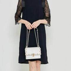 ♡tocco  closetレーススリーブワンピース♡ネイビーの画像