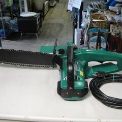 【33】日立工機　電気チェンソー　CS36　電気のこぎり　電気ノ...