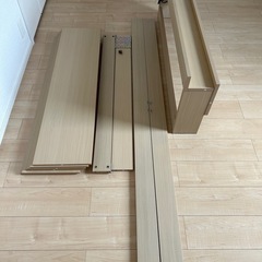 セミダブルローベッドの画像