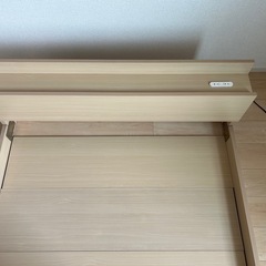 セミダブルローベッドの画像