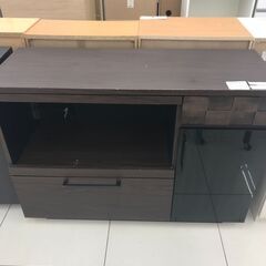 ★ジモティ割あり★ 株式会社ガルト レンジ台 ダークブラウン H...