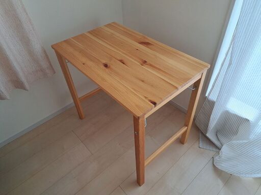 無印良品 パイン材テーブル・折りたたみ式