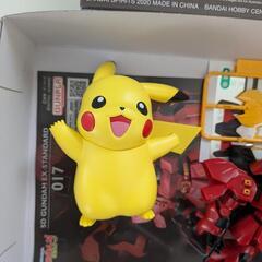 0円　プラモデル　SDガンダム　サザビー　ピカチュウの画像