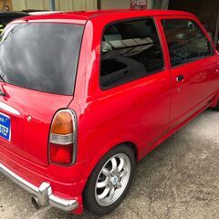 奈良 超レア!ミラジーノ!3ドア!マニュアル5速!4WD!ターボ!ショップ車両!ローダウン!D-SPORTマフラー!期間限定販売!検付!の画像
