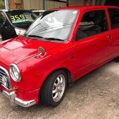 奈良 超レア!ミラジーノ!3ドア!マニュアル5速!4WD!ターボ!ショップ車両!ローダウン!D-SPORTマフラー!期間限定販売!検付!の画像