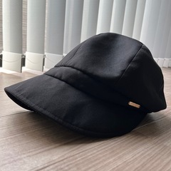 芦屋ロサブランキャスケット帽子中つばUVカット日焼け防止完全遮光...