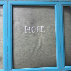 手作り窓枠　　　の画像