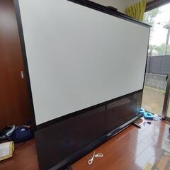 ★値下げ　プロジェクター、スクリーンの画像