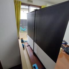 ★値下げ　プロジェクター、スクリーンの画像