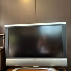 SHARP AQUOS デジタルハイビジョンTVの画像
