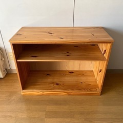0円！パイン材 棚 差し上げます！ 