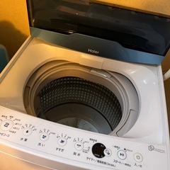 【美品】ハイアール洗濯機の画像