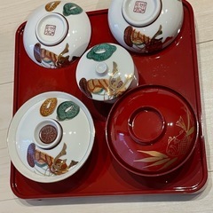 　ベビー　お食い初め器　久谷焼