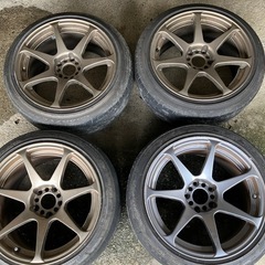 商談中)個人出品 ドリケツ17x9.5J+15 17x9.0j+30 CST 01ハイパー