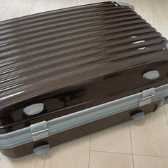 譲ります　大型スーツケース　TSAロック付きの画像