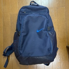 NIKE テニス　バックパック　紺色　青