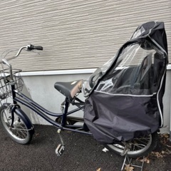 子供乗せ自転車の画像