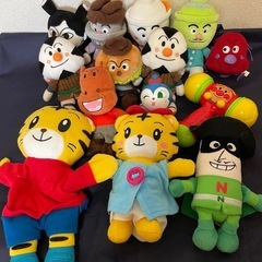 アンパンマンのぬいぐるみ、おもちゃなど