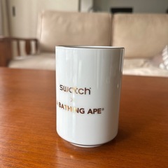 スウォッチ x A BATHING APEカップの画像