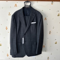 締切ました。L~LLサイズメンズスーツスラックス！問い合わせ多数の為 複数での拝見になります。ご了承くださいませの画像