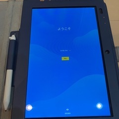 スマイルゼミ android タブレット端末 SZJ-JS202 本体、ペン、カバーケース付き 動作確認済み ジャストシステムJUSTSYSTEMSの画像