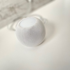 大幅値下げ！完動品【早い者勝ち】Apple Hone pod mini  スマートホーム化の画像