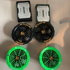 バートル　バッテリーファンセット 19V ✖️2