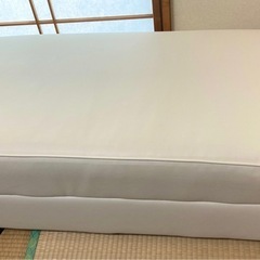 【美品】大塚家具 ボックススツール ２人掛けの画像