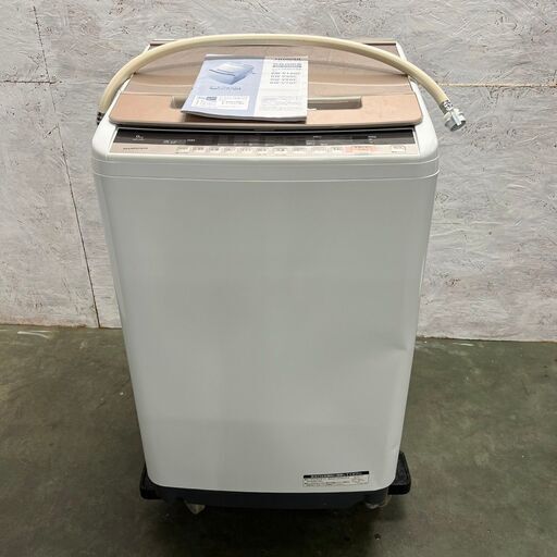 【HITACHI】 日立 全自動電気洗濯機 9㎏ BW-V90C ビートウオッシュ 2018年製 N0341