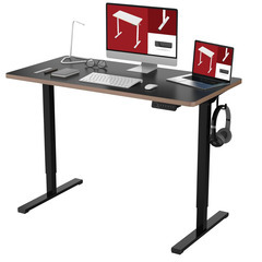 【美品】SANODESK 電動昇降式デスク E150 (120c...