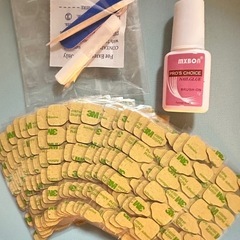 サンリオシナモロールネイルチップの画像