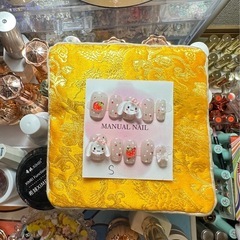 サンリオシナモロールネイルチップの画像