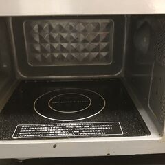 （交渉中）電子レンジ 単機能ﾌﾗｯﾄﾀｲﾌﾟ 取りに来ていただける方限定の画像