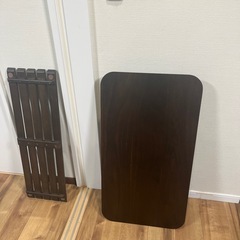 折りたたみローテーブル
