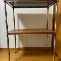 棚（木目調ホームエレクター）訳あり品の画像