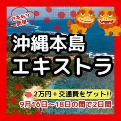 【沖縄本島】YouTubeエキストラ出演してみませんか？