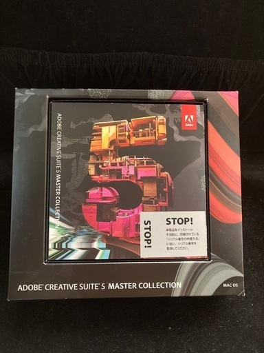 ADOBE CREATIVE SUITE 5 MASTER COLLECTION  CS5 Mac OS【ライセンス認証解除済み】