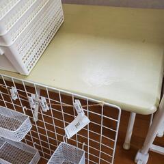 決定しました！　テーブル　キッチンワゴン　かご　他の画像